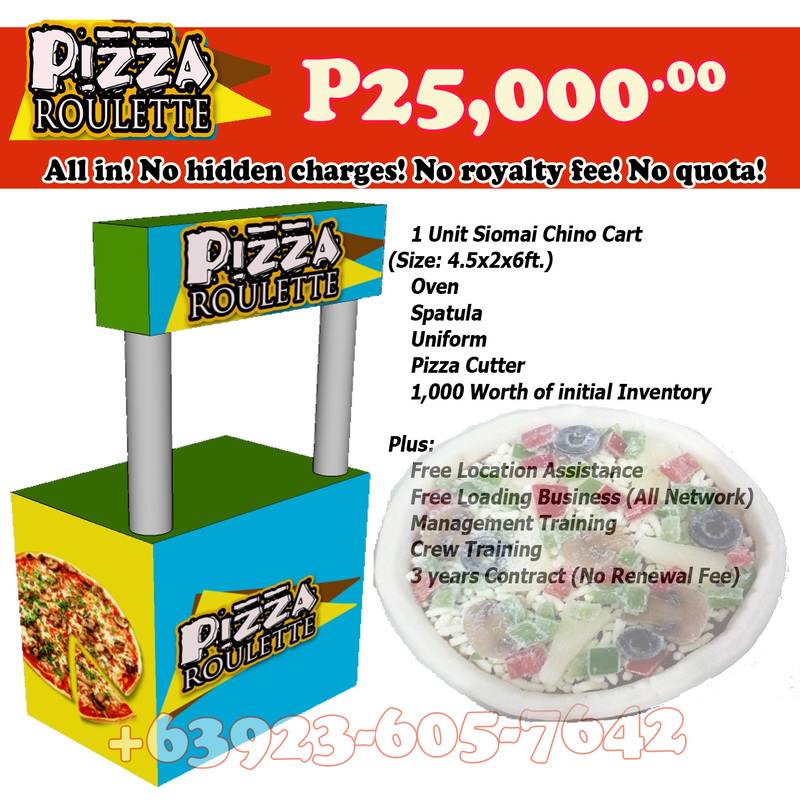 Pizza Roulette Food Cart Franchise Business